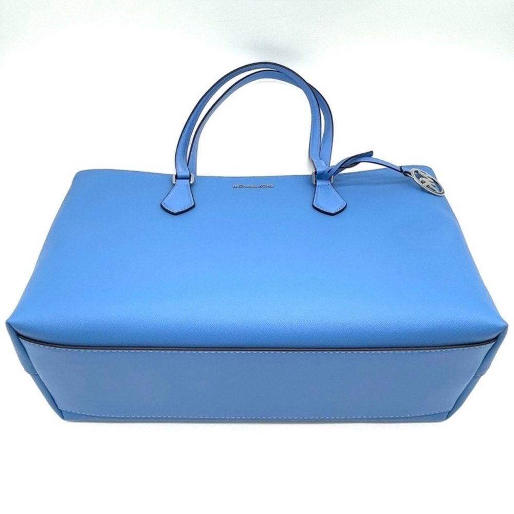Michael Kors Bag Large Sheila Mf Tote Bag South Pacific Blue - Picture 5 of 13